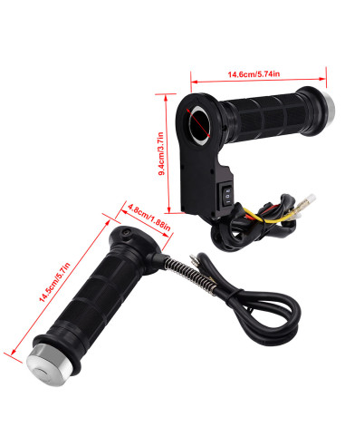 PUÑOS DE MOTO CALEFACTABLES