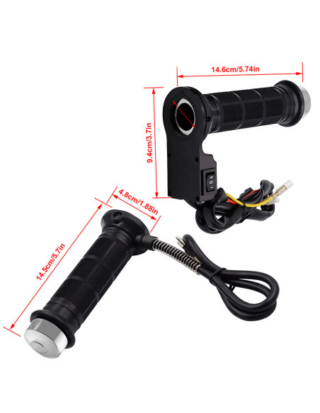 PUÑOS DE MOTO CALEFACTABLES