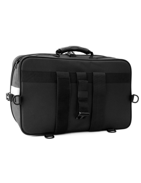 ALFORJAS DE MOTO SEMI RÍGIDAS NEGRO MATE