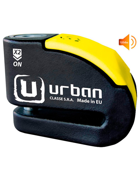 ANTIRROBO DE DISCO CON ALARMA URBAN CLASE SRA