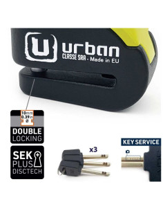 ANTIRROBO DE DISCO CON ALARMA URBAN CLASE SRA 2