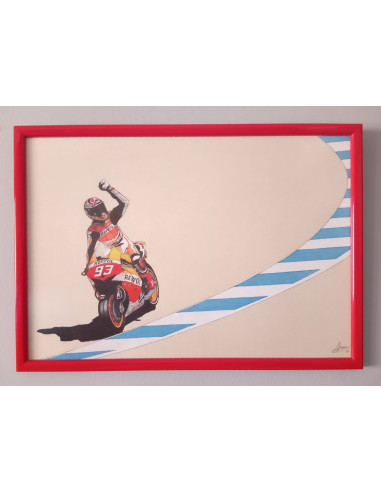 CUADRO MARC MÁRQUEZ