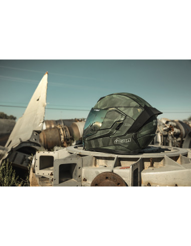 CASCO ICON AIRFLITE BATTLESCAR 2 VERDE