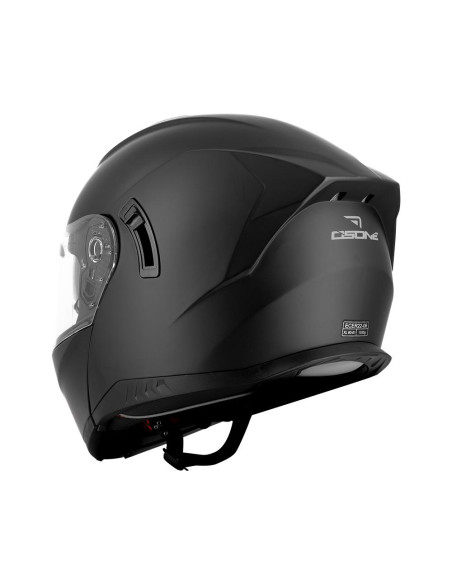 CASCO MODULAR NEGRO MATE