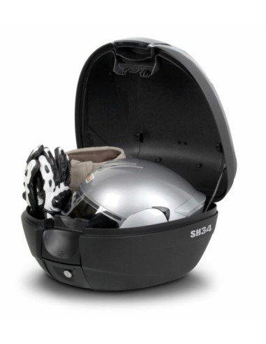 MALETA DE MOTO TRASERA SHAD SH34 CARBONO