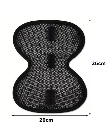 CUBIERTA PROTECTORA DE REJILLA PARA CASCO DE MOTO