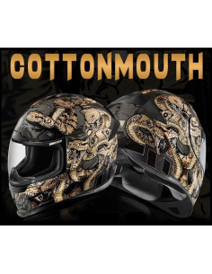 CASCO ICON AIRFRAME PRO COTTONMOUTH GOLD LIQUIDACION