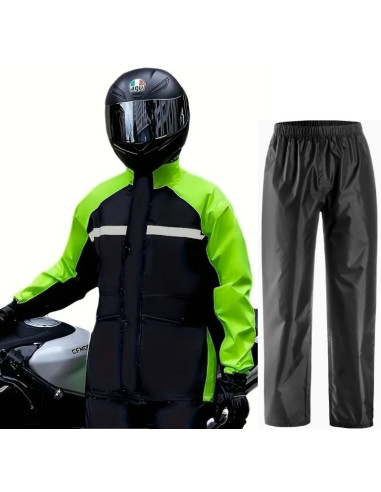 TRAJE DE AGUA CHAQUETA Y PANTALON CHUBASQUERO