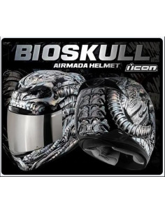 CASCO ICON AIRMADA BIOSKULL ALIEN PREDATOR