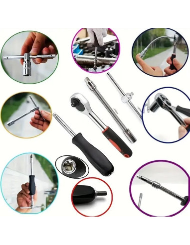 CAJA DE HERRAMIENTAS 46 PIEZAS