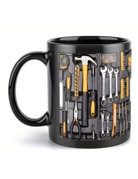 TAZA DE CERÁMICA DE HERRAMIENTAS