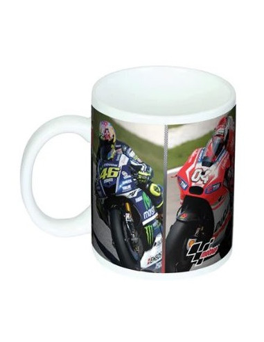 TAZA DE PILOTOS DE MOTO: MARC MARQUEZ - VALENTINOC ROSSI - JORGE LORENZO - ANDREA DOVICIOSO