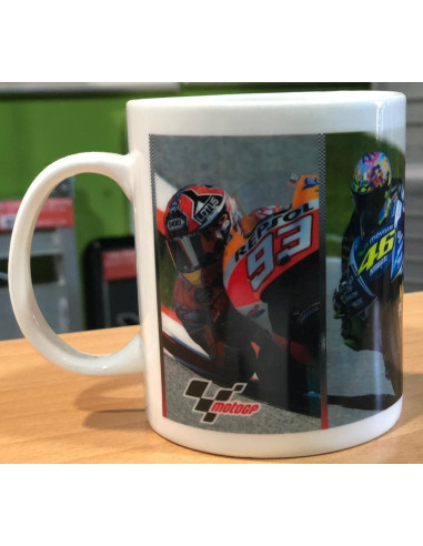 TAZA DE PILOTOS DE MOTO: MARC MARQUEZ - VALENTINOC ROSSI - JORGE LORENZO - ANDREA DOVICIOSO