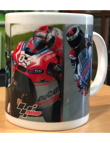 TAZA DE PILOTOS DE MOTO: MARC MARQUEZ - VALENTINOC ROSSI - JORGE LORENZO - ANDREA DOVICIOSO
