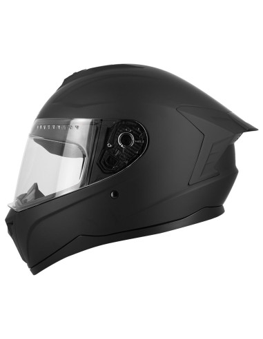 CASCO DE MOTO INTEGRAL NEGRO MATE