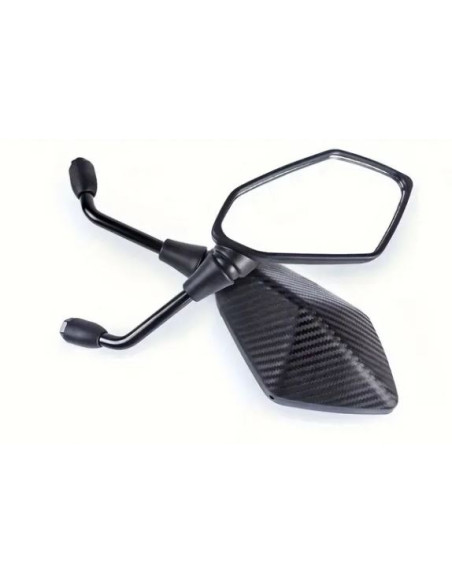 PAR DE ESPEJOS RETROVISORES EFECTO CARBONO