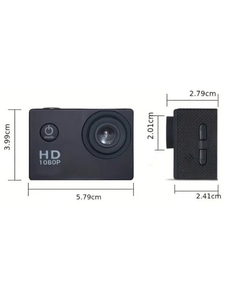 CÁMARA ACCIÓN FULL HD 1080P