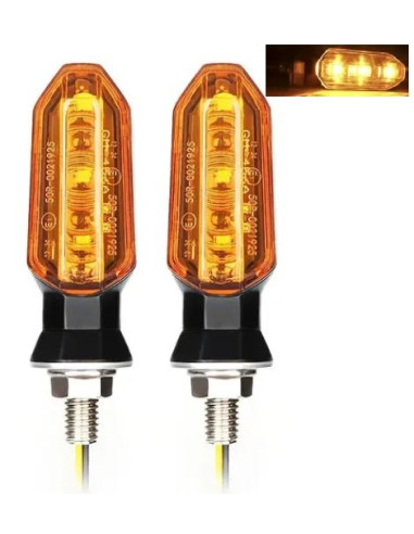 PAR DE INTERMITENTES LED DE MOTO
