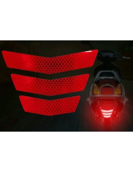 VINILO REFLECTANTE COLOR ROJO