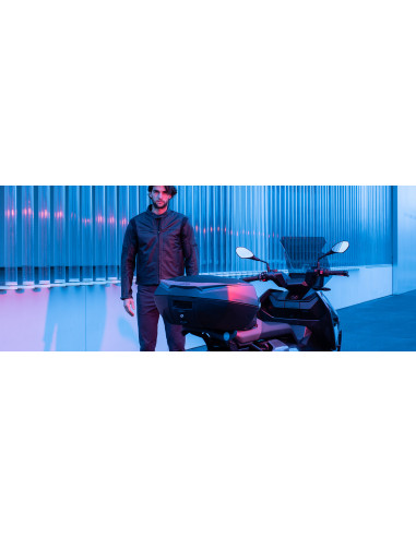 MALETA DE MOTO KAPPA 49 LITROS K4900NN  MALETA MK K4900 K VANGUARD NEGRO