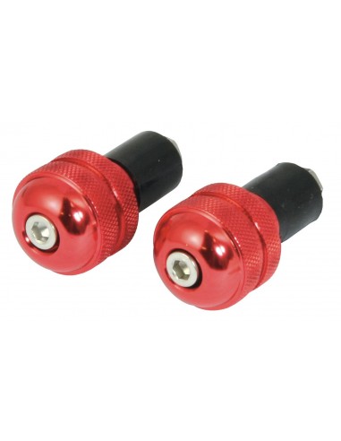 CONTRAPESOS DE MANILLAR DE MOTO ROJOS