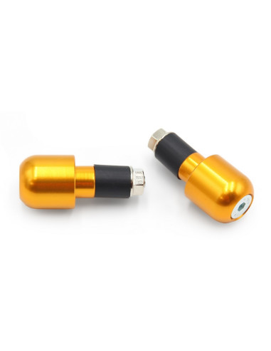 CONTRAPESOS DE MANILLAR DE MOTO DORADOS