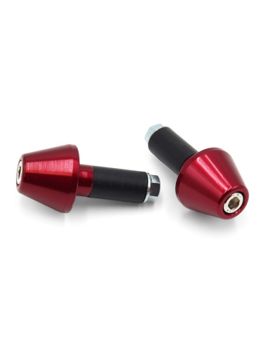 CONTRAPESOS DE MANILLAR DE MOTO ROJOS