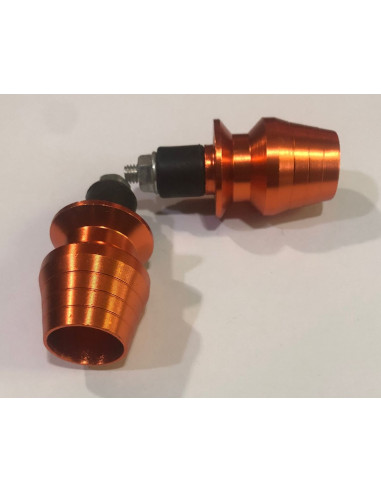 CONTRAPESOS DE MANILLAR DE MOTO COBRE 17mm y 17,5mm