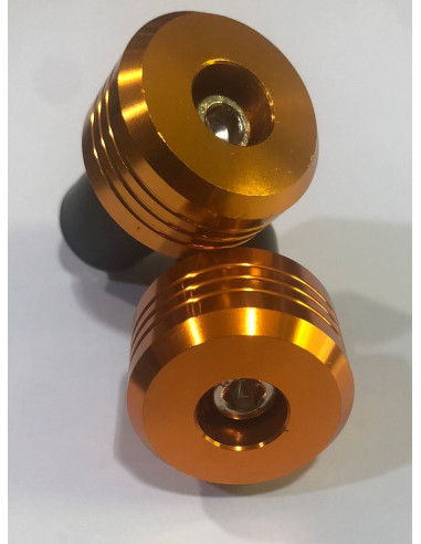 CONTRAPESOS DE MANILLAR DE MOTO COBRE 17mm y 17,5mm