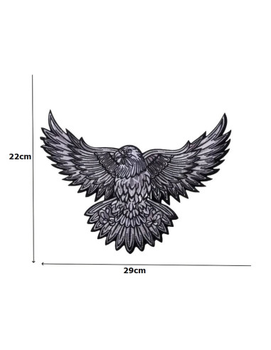 PARCHE BORDADO DE AGUILA PARA PLANCHAR