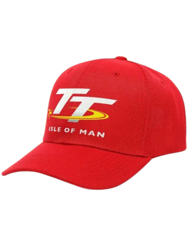 GORRA DE ISLA DE MAN ROJA