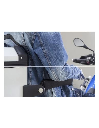 APOYABRAZOS PARA MALETA DE MOTO TRASERA