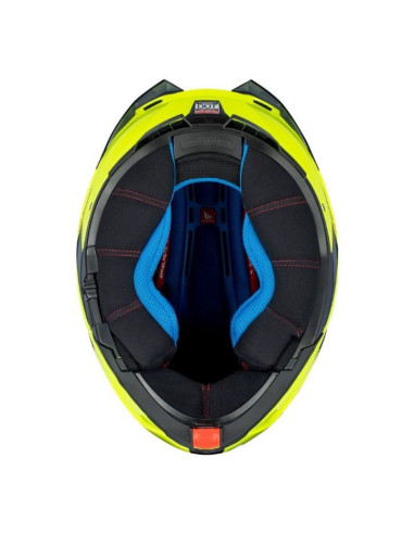 CASCO MODULAR MT ATOM 2 SV SOLID AMARILLO FLUOR BRILLO