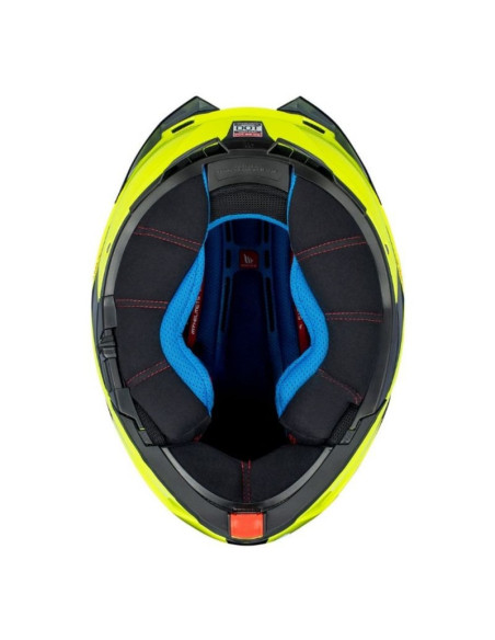 CASCO MODULAR MT ATOM 2 SV SOLID AMARILLO FLUOR BRILLO