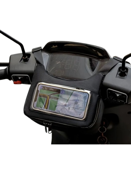 SOPORTE DE MOVIL/GPS PARA MOTO CON BOLSA