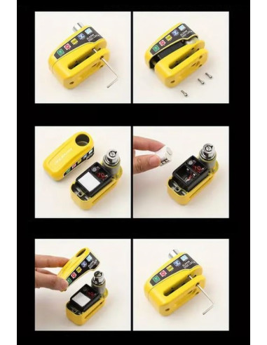 ANTIRROBO DE DISCO CON ALARMA