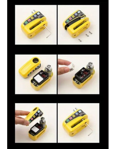 ANTIRROBO DE DISCO CON ALARMA