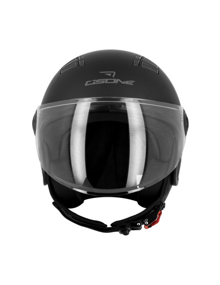 CASCO JET NEGRO MATE