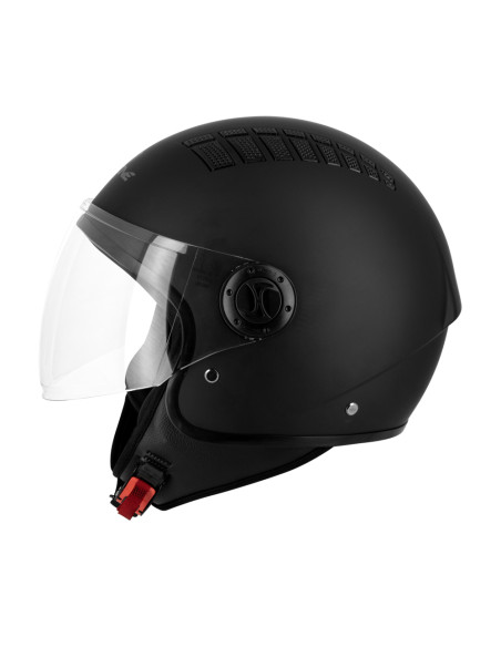 CASCO JET NEGRO MATE