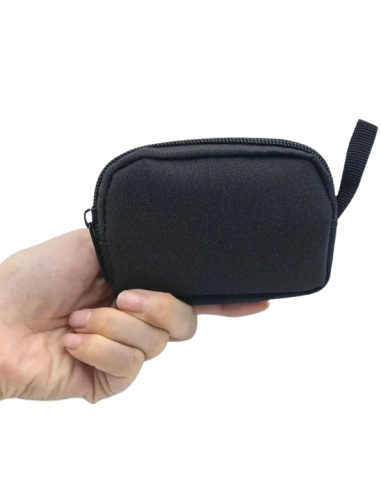 LLAVERO MONEDERO MOTO NEGRO