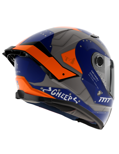 CASCO MT THUNDER 4 SV CHEEP AZUL MATE