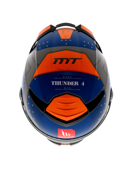 CASCO MT THUNDER 4 SV CHEEP AZUL MATE