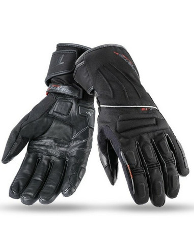 GUANTES DE MOTO INVIERNO DE SD-T3 NEGROS