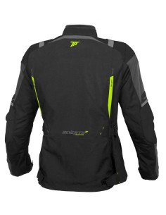 CAZADORA DE MOTO INVIERNO NEGRA/AMARILLO FLUOR 2