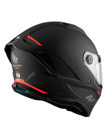 CASCO DE MOTO STINGER 2 SOLID A1 NEGRO