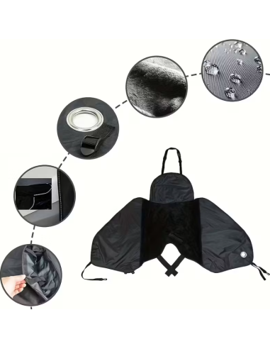 MANTA TÉRMICA PARA LA MOTO CON SUJECIÓN