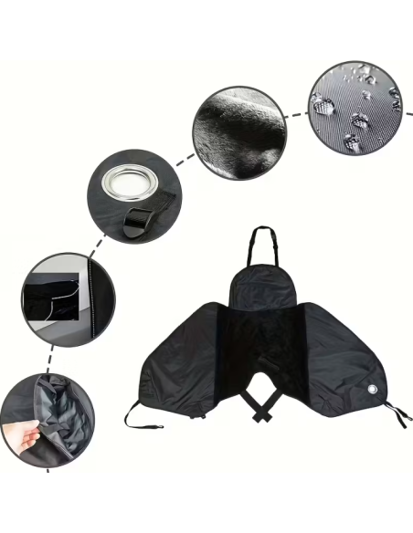 MANTA TÉRMICA PARA LA MOTO CON SUJECIÓN