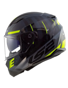 CASCO MOTO LS2 STREAM EVO SHADOW AMARILLO FLUOR