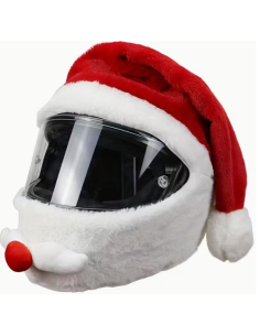 FUNDA DE CASCO DE PAPÁ NOEL