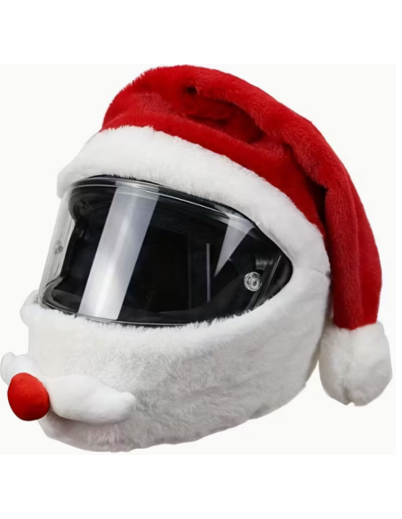 FUNDA DE CASCO DE PAPÁ NOEL